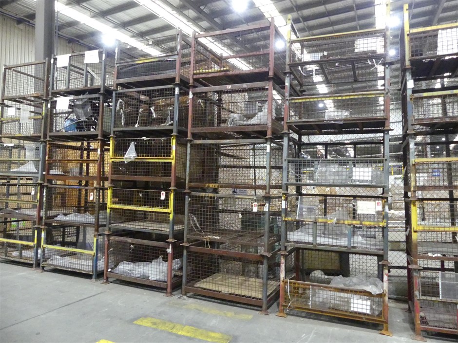 Stackable Steel Stillages (Qty 5)