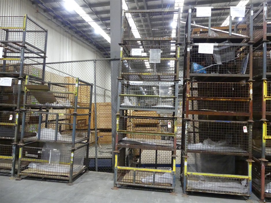 Stackable Steel Stillages (Qty 4)