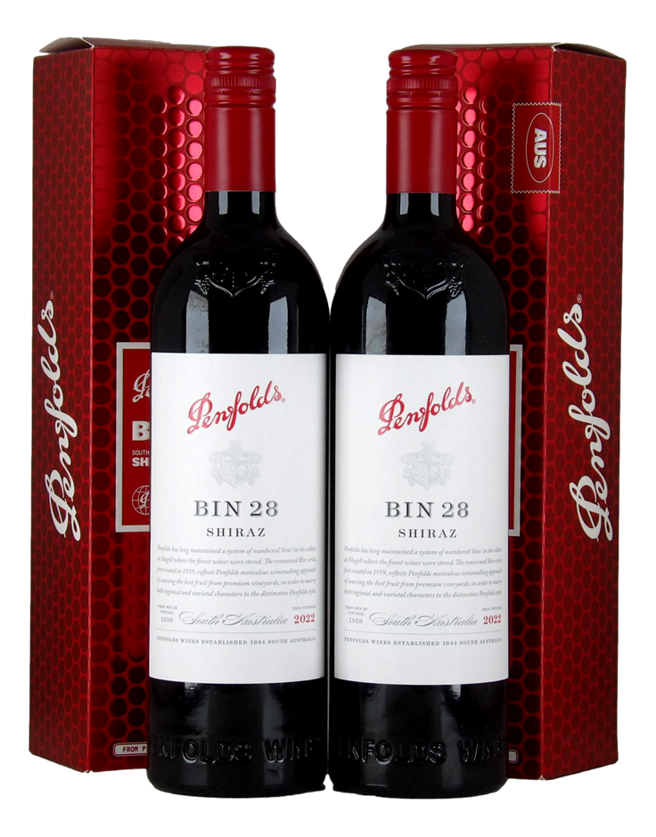 Penfolds Bin 28 Shiraz 2022 (2x 750mL)