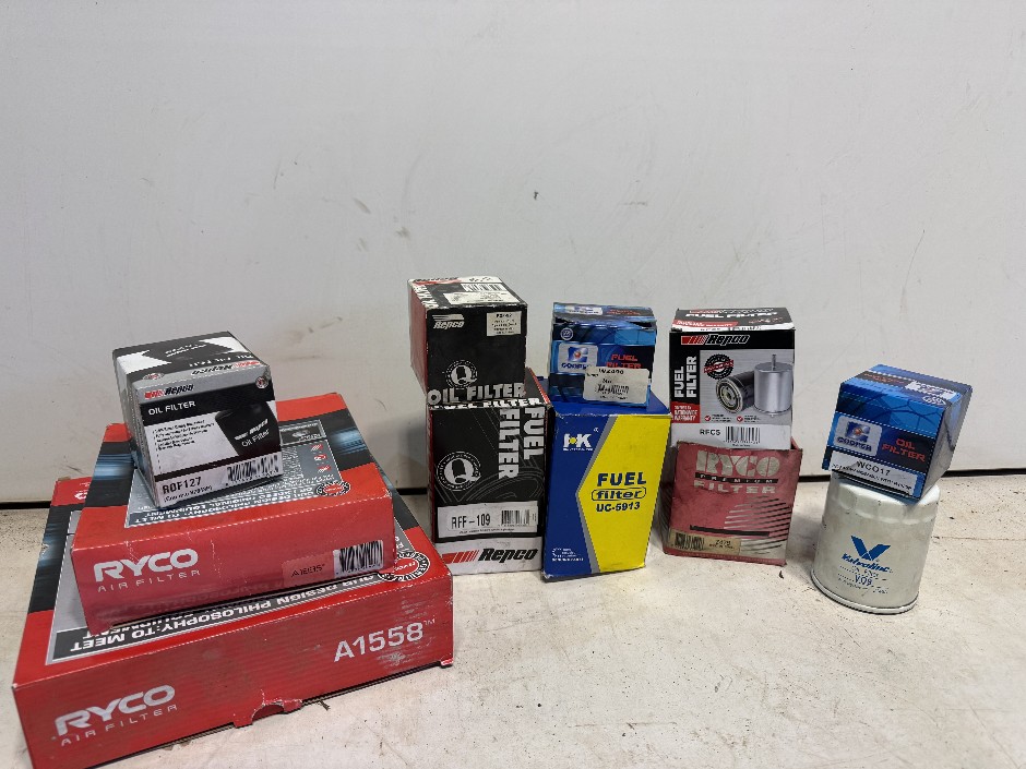 <p>Various Filters</p>