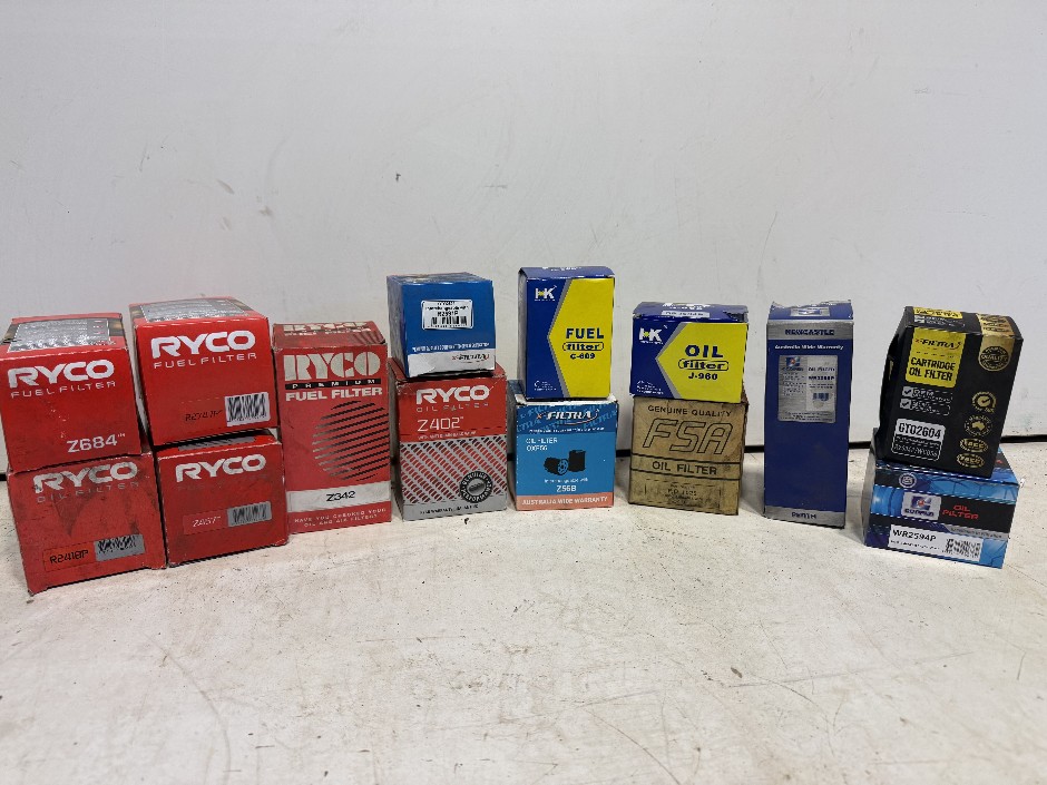 <p>Various Filters</p>