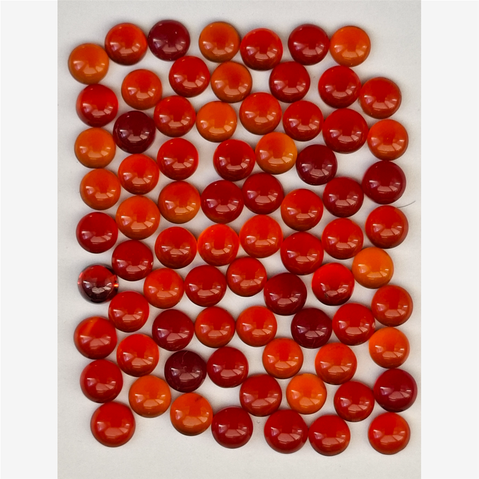 4/5mm Rd Carnelian