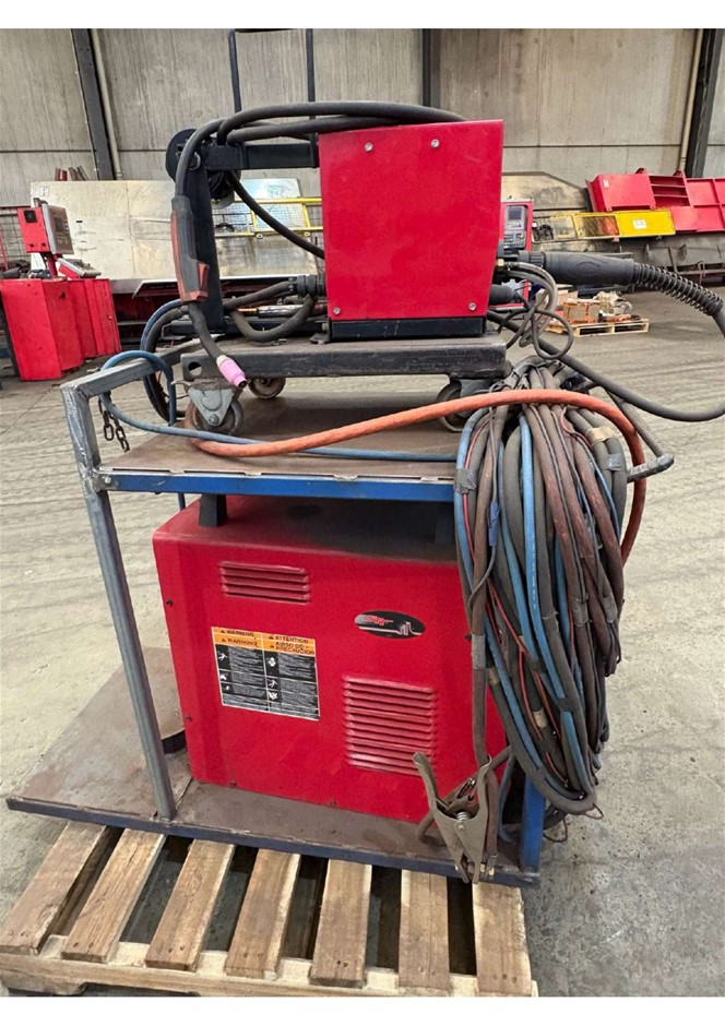 Lincoln Electric Invertec STT II Welding System with LN-742 Wire Feeder
