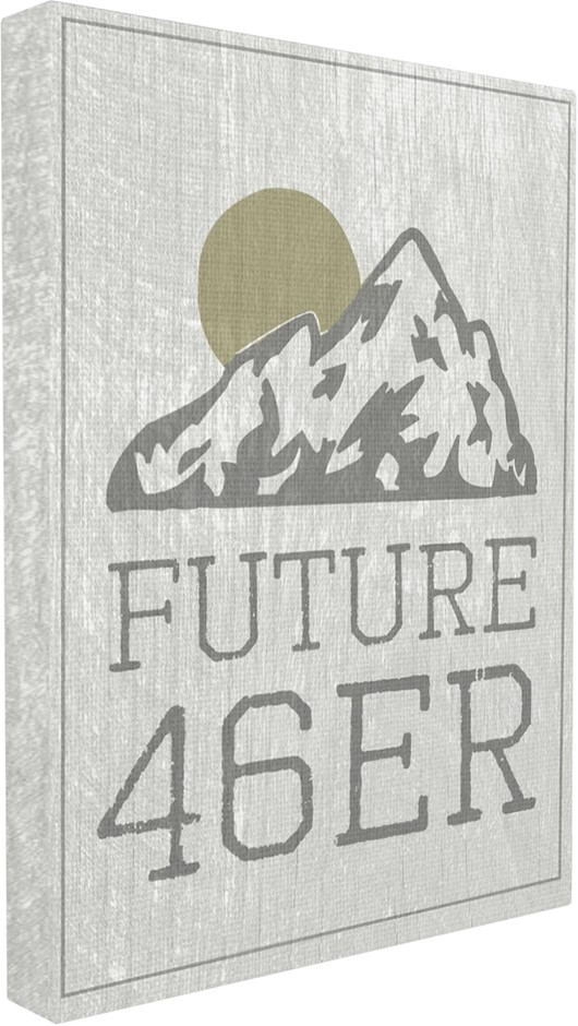 STUPELL INDUSTRIES Décor Collection Future 46er Hiking Adirondacks Canvas W