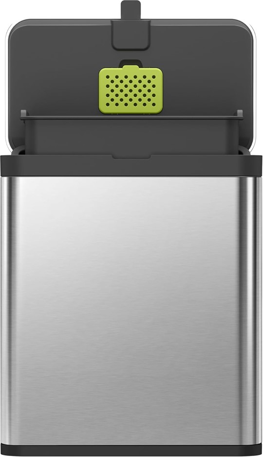 EKO Kitchen Compost Bin, 7L / 1.85 Gal Stainless Steel with Removable Inner