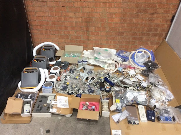 Medtronic Calima Forced Air Warming System&Covidien Puritan Bennett Recharg