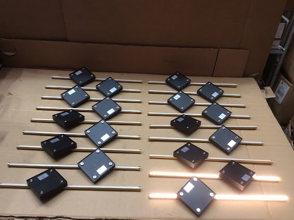 Mix Brand and Model DK0115 Wall Lamps (Lot of 18)