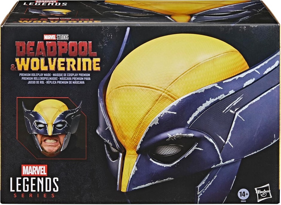Marvel Legends Series Wolverine Premium Roleplay Mask.