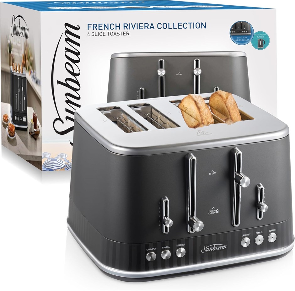 Sunbeam French Riviera Toaster 4-Slice.