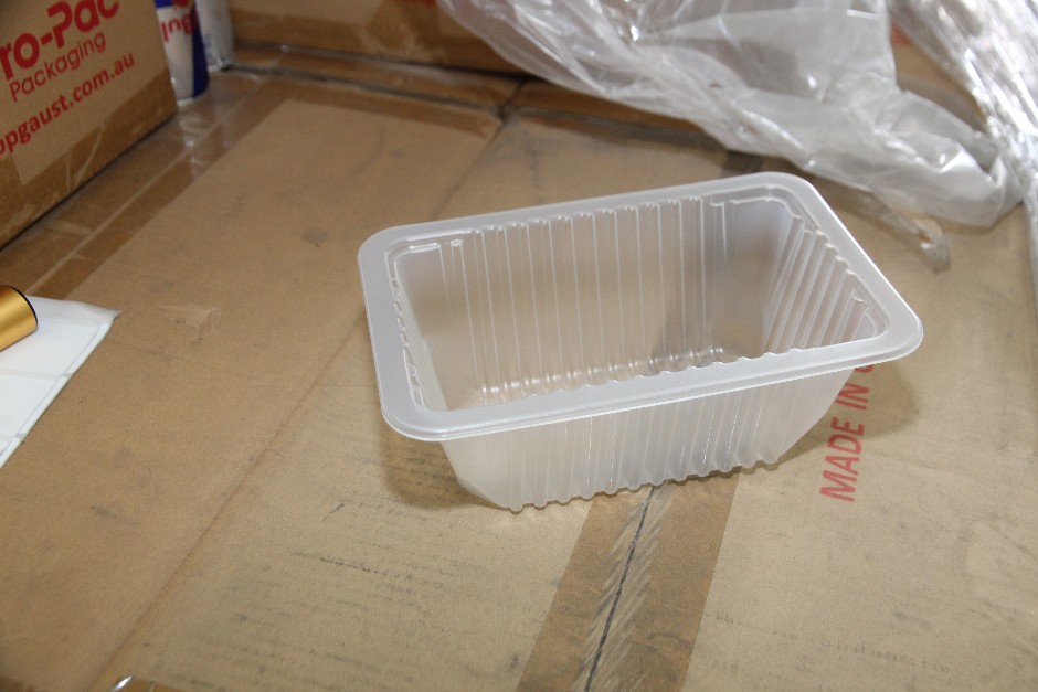 Eco Food-Pac Map Tray Clear Trays Unused in Box