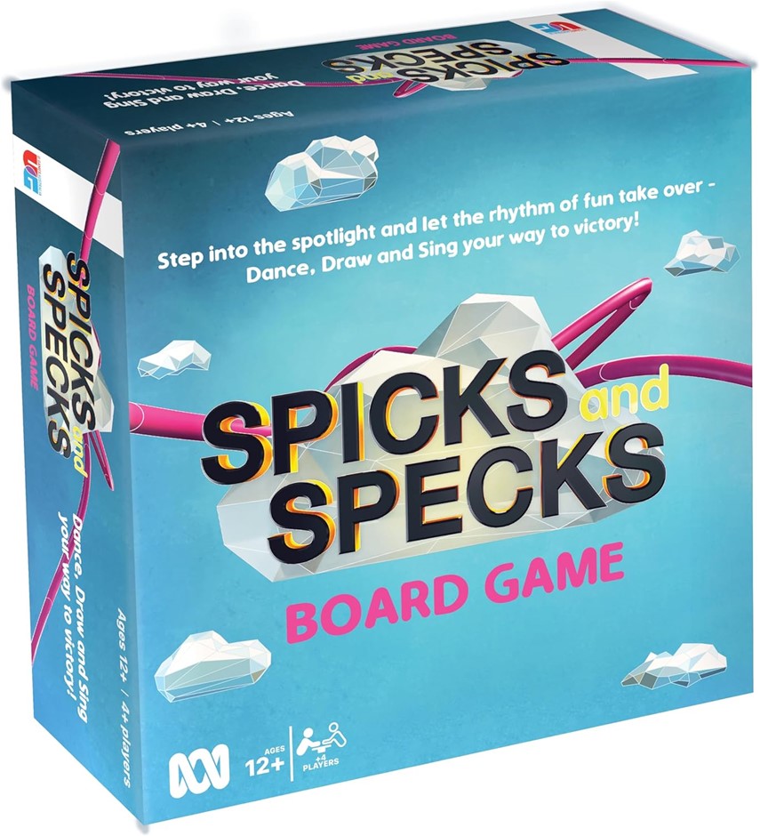 SPICKS & SPECKS Board Game. NB: Slightly damaged box.