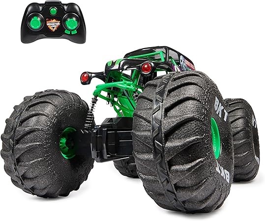 MONSTER JAM Official Mega Grave Digger All-Terrain Remote Control Monster T