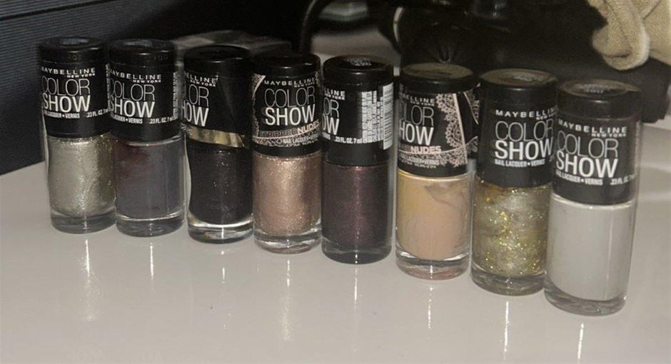 8x MAYBELLINEColor Show Nail Lacquer