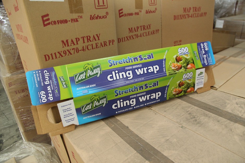 Cast Away Cling Wrap Product Packaging Boxes