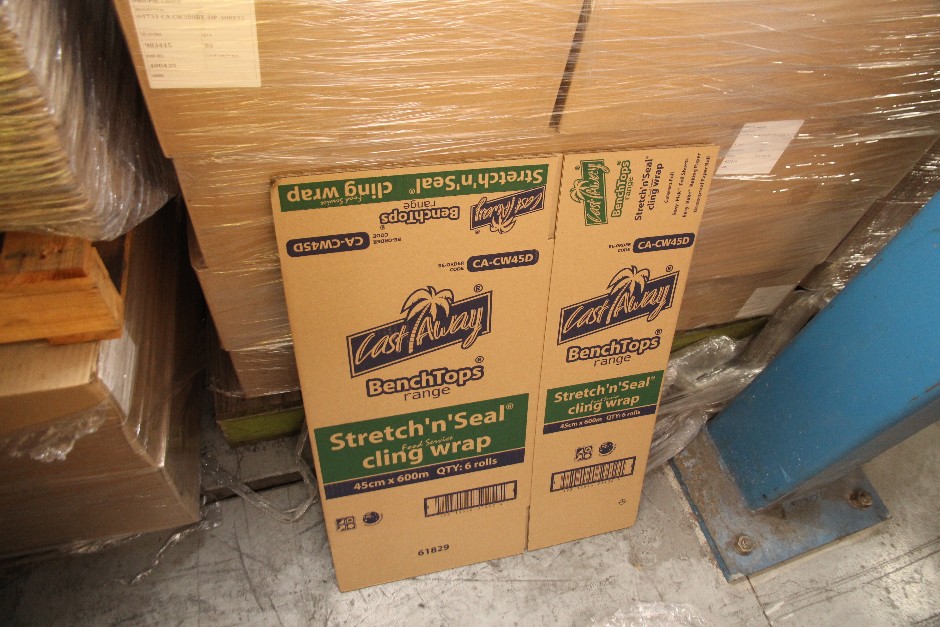 Cast Away Cling Wrap Packing Boxes