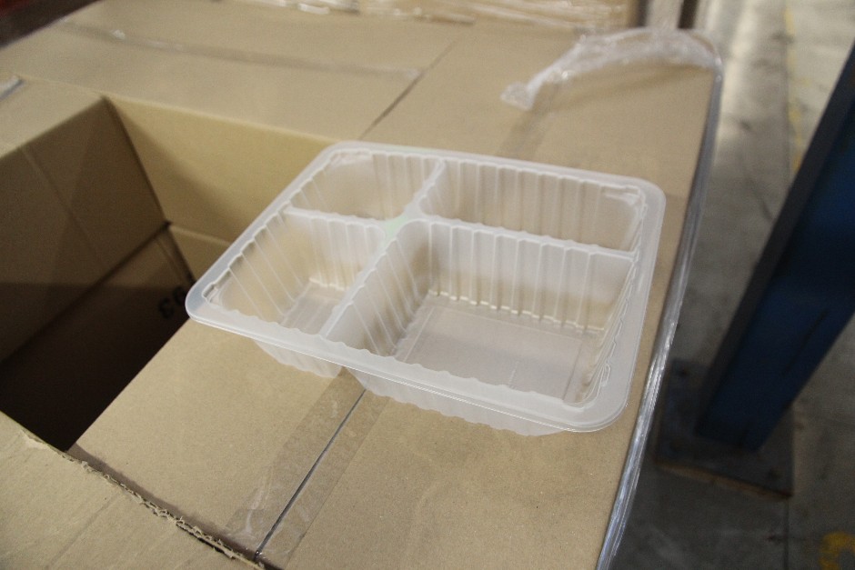 Eco Food-Pac Map Trays Clear Unused in Box