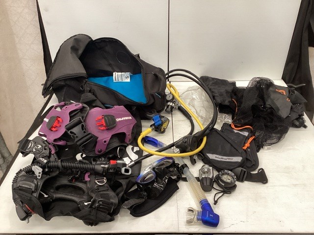 Scubapro Bag Containing Scuba Diving Equipment