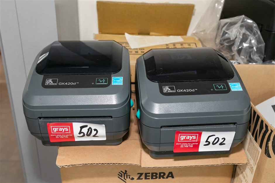 2x Thermal Bar Label Printers