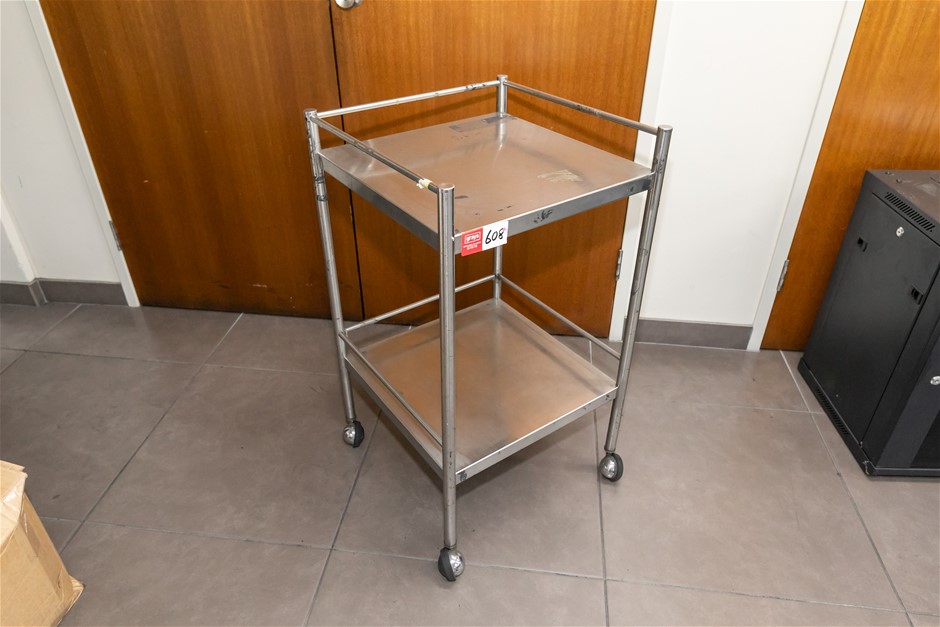 Mobile 2 Tier Utility Trolley