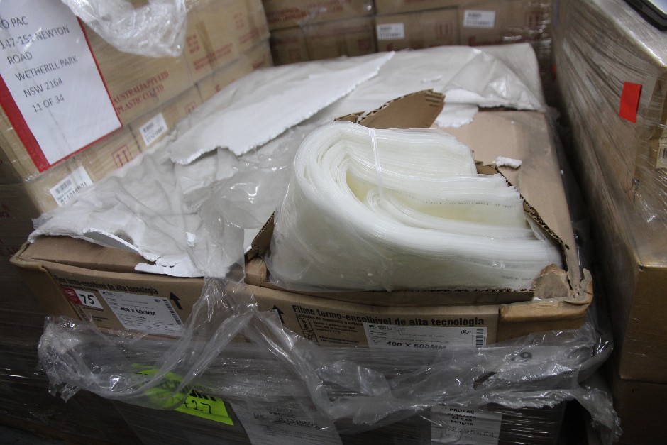 <p>Val Flim Clear Poly Bags Unused in Boxes</p>