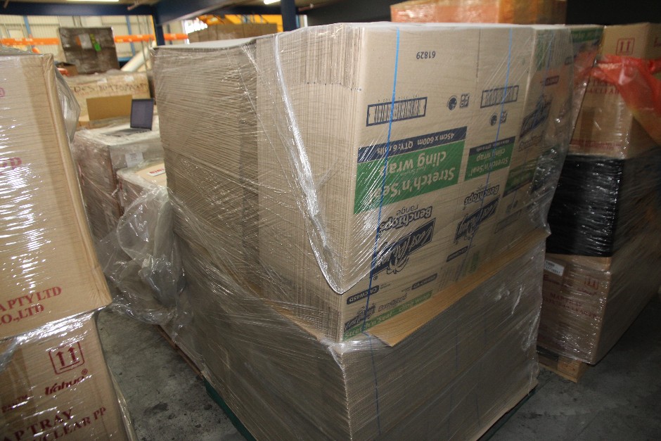 Cast Away Cling Wrap Packing Boxes