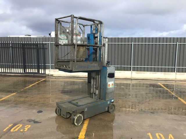 <p>2016 Genie GR-20 Vertical Man Lift</p>