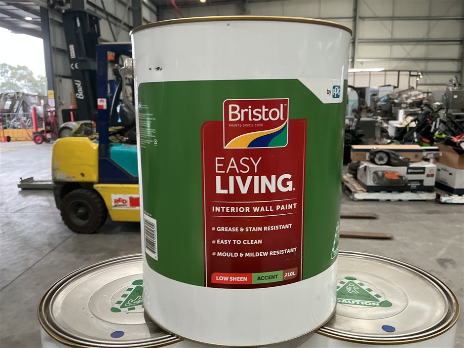 6 x Assorted 10Lt Tins of Paint