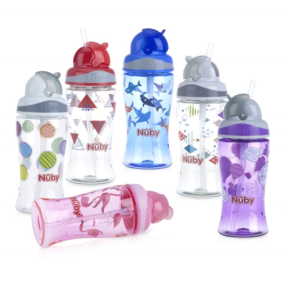 48 x Nuby Tritan Boost Flip It 360ml. RRP: $815.  Buyers Note - Discount Fr