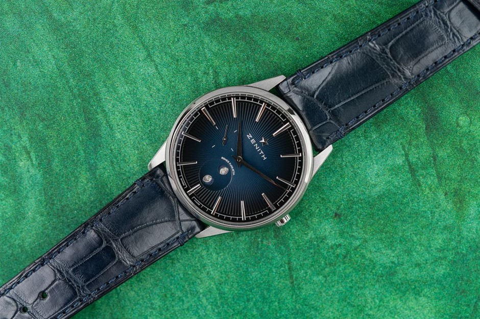 ZENITH ELPRIMERO ESPADA 40MM STAINLESS STEEL 03.2170.4650 AUTOMATIC BXP&COA