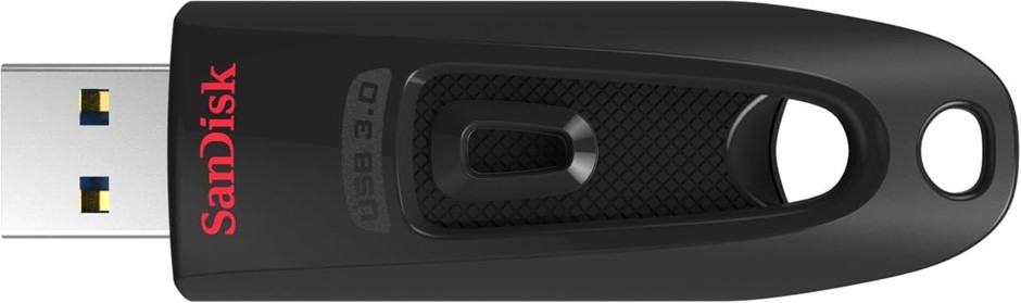 SanDisk SDCZ48-128G-U46 128GB Ultra USB 3.0 Flash Drive - Black. NB: Not In