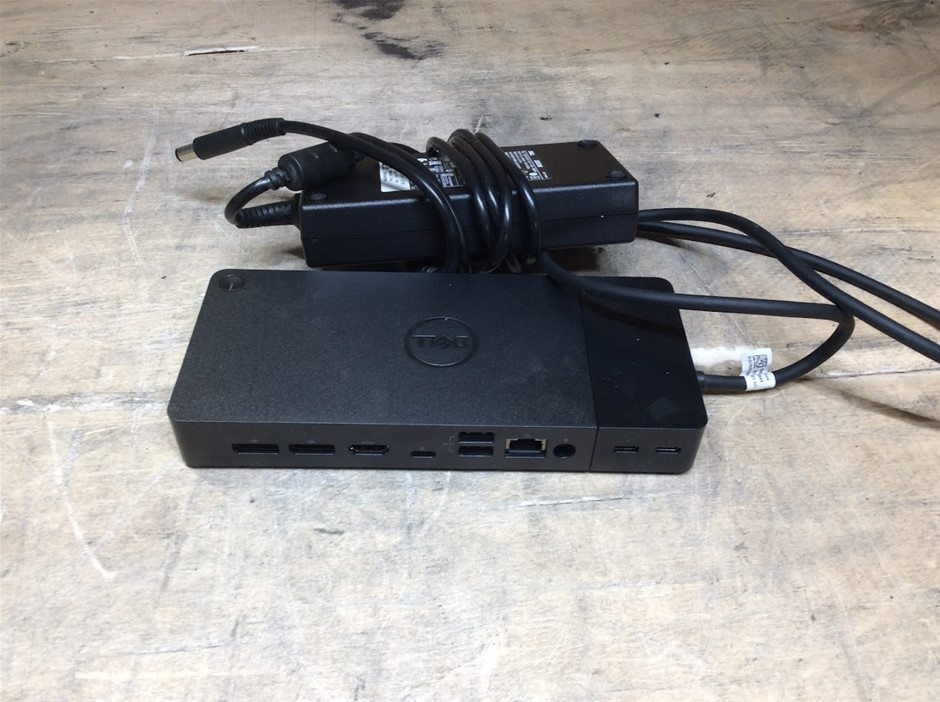 Dell WD22TB4 Docking Station and Dell LA180PM180 AC Adapter
