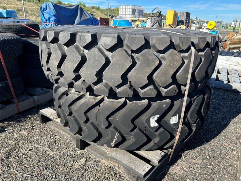 Grader Tyres x 2