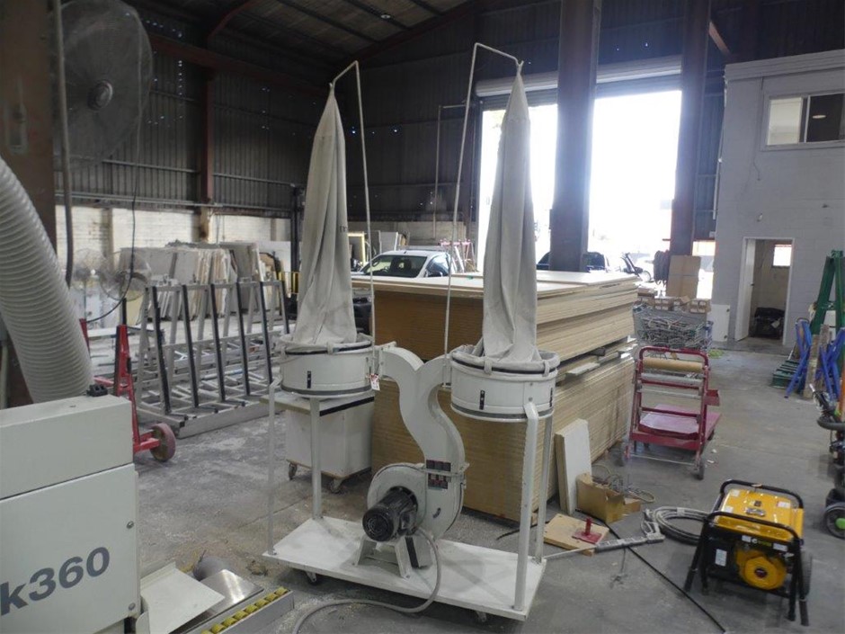 DUST COLLECTOR DU03 Twin Dust Extraction Unit