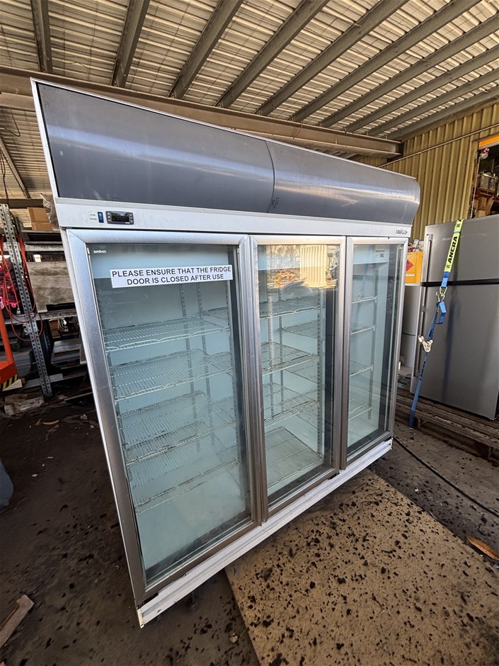 Bromic 3 Door Display Fridge