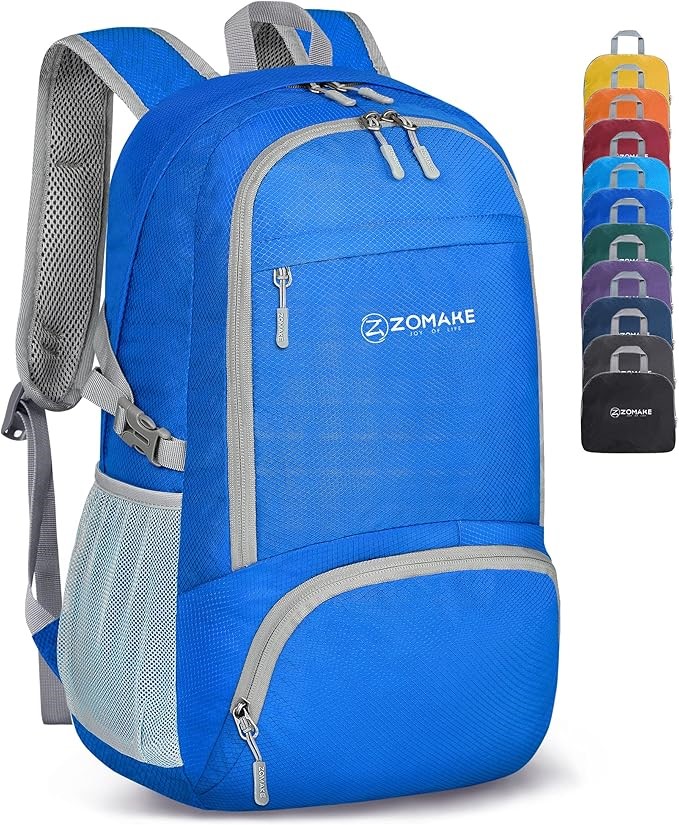 ZOMAKE 30L Foldable Lightweight Folding Backpack . Buyers Note - Discount