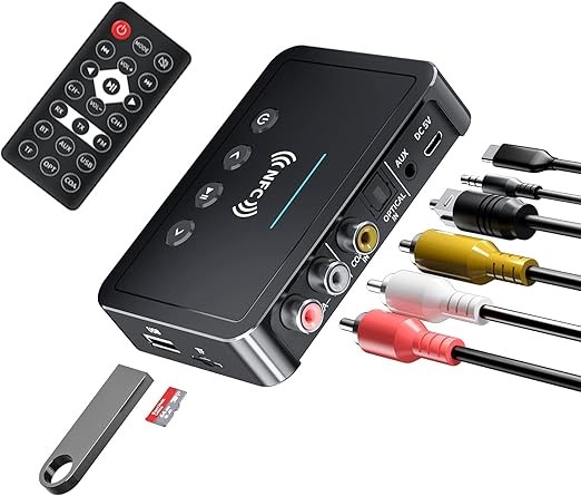 NFC Digital Bluetooth Adapter Wireless Audio Receiver/Transmitter (Model M6