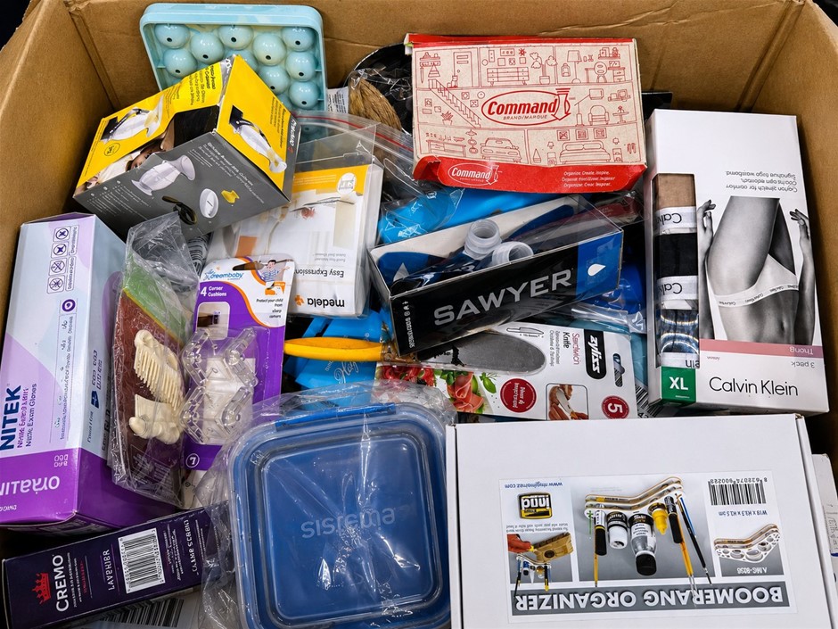 FULL BOX Mixed Merchandise of Assorted Toys & Household, Fashion Items