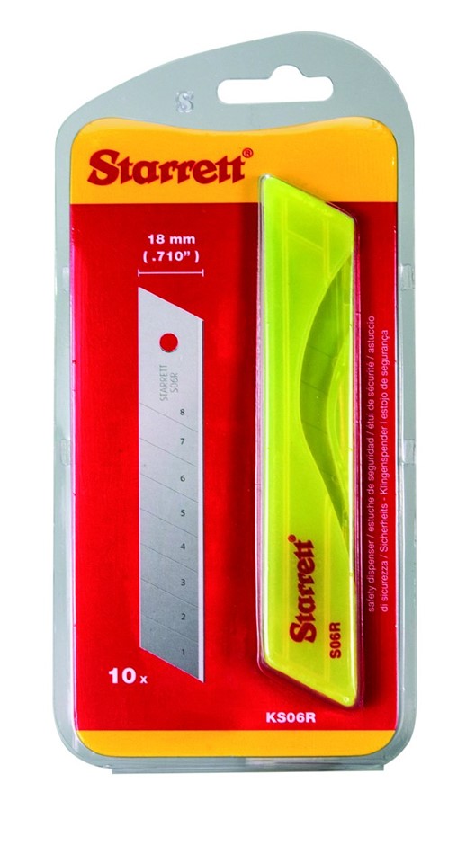 3 Pack of 10 x STARRETT Large Replacemment Break-Away Utility Knife Blade D
