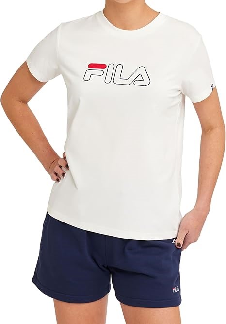 FILA Women's Classic 2.0 Tee, Size 2XL, Arctic White, AST22329. RRP: $50.