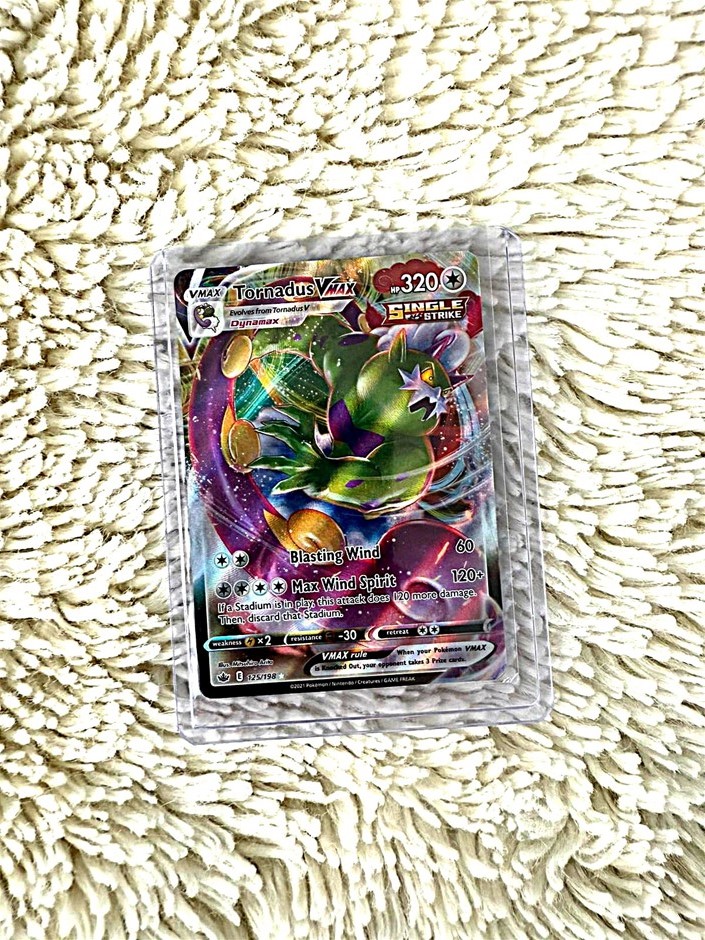 2021 Pokémon Tornadus VMAX 125/198 Chilling Reign