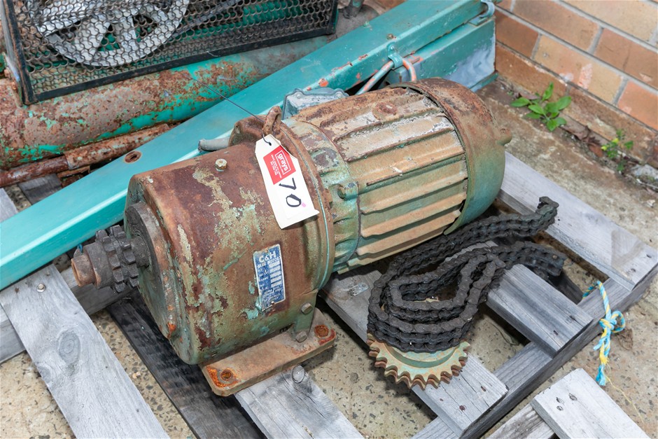 <B>C&H Electric Motor & Gear Box</B>