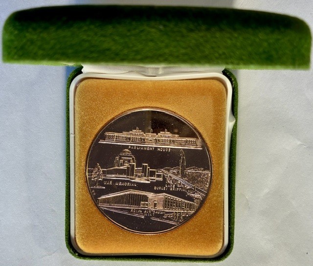 Australia 1966 RAM "Canberra Attractions" Medallion Bronze