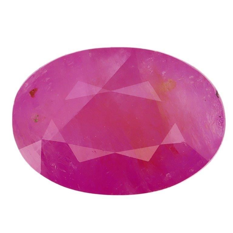 4.59 Carats Red Ruby
