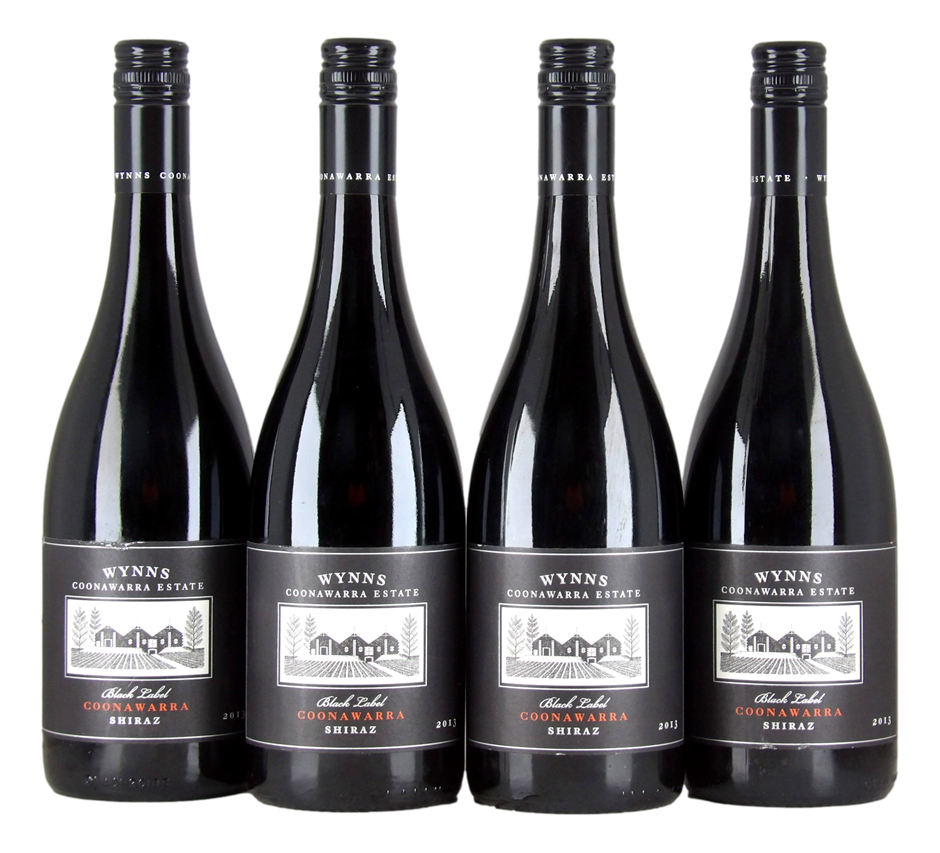Wynns Black Label Shiraz 2013 (4x 750mL) Coonawarra