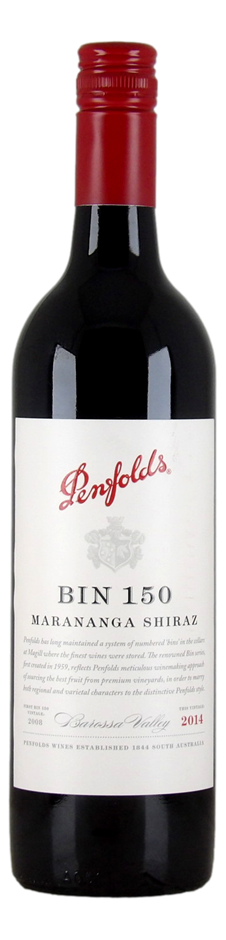 Penfolds Bin 150 Marananga Shiraz 2014 (1x 750mL), Barossa.