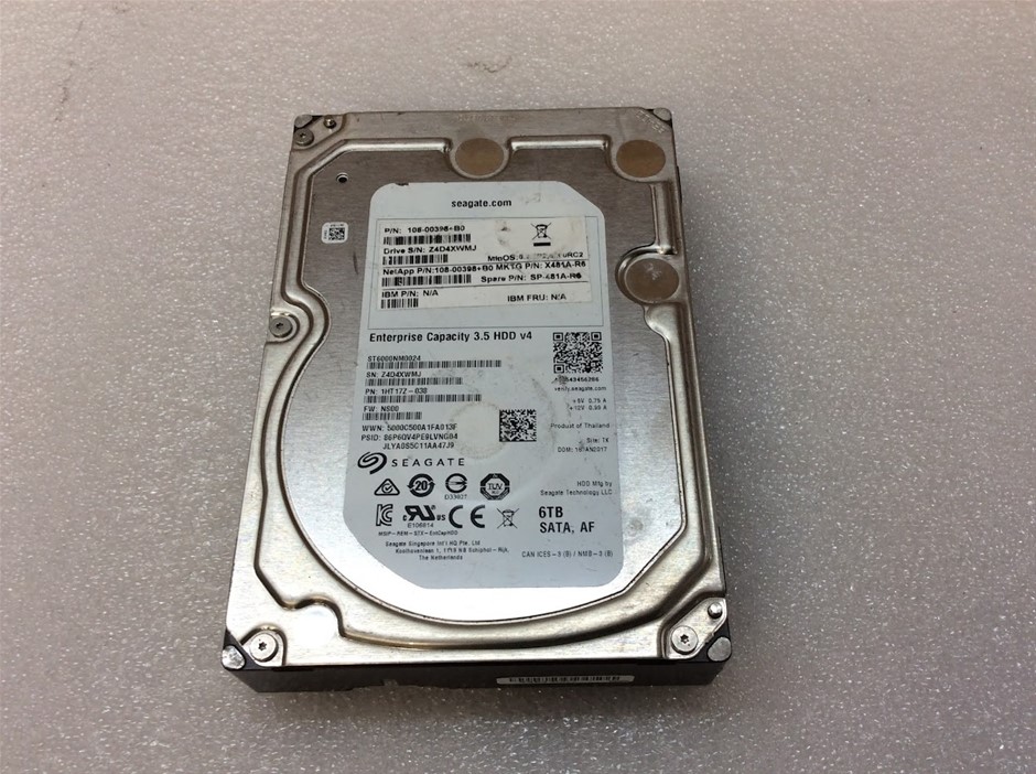 Seagate ST6000NM0024 6TB SATA Hard Drive