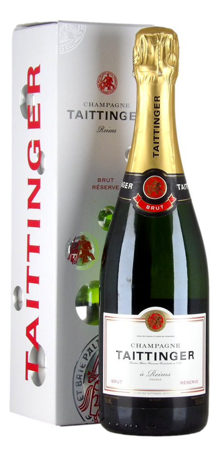 Taittinger Reims Brut Reserve NV (1x 750mL)