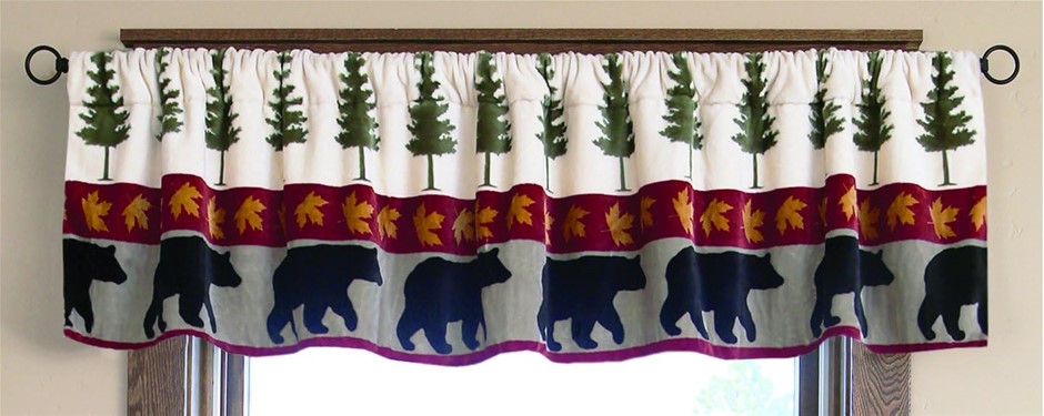 CARSTENS Inc Tall Pine Valance.