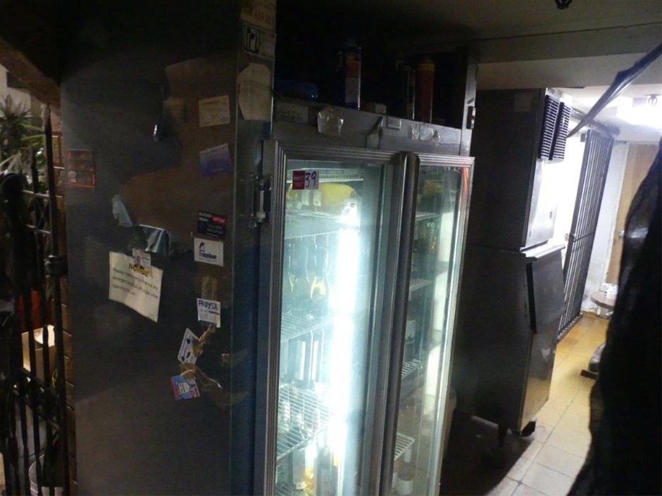 <B>Twin Glass Door Fridge</B>