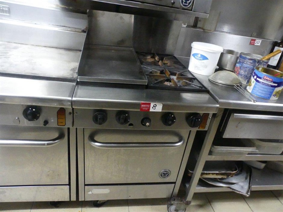 GOLDSTEIN 4 Burner Gas Stove & Oven